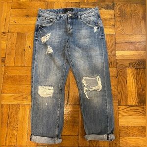 Zara Basic Mid Rise Denim